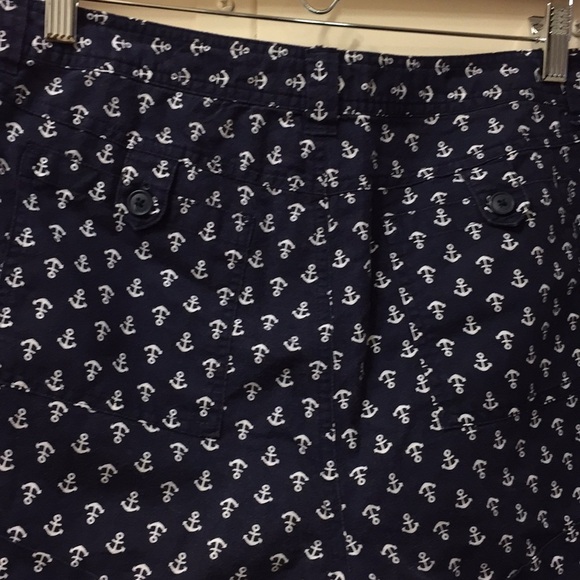 GAP Navy Cotton Shorts Size 10 - Picture 5 of 5